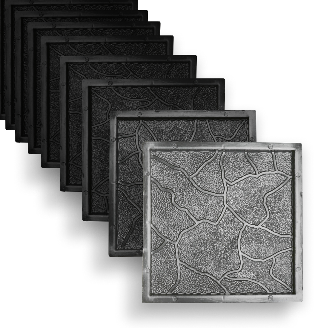 Форми для тротуарної плитки Верес-2007 Хмарка 300х300 мм 25 шт. (1010525-3157) Форми для тротуарної плитки Верес-2007 Хмарка 300х300 мм 25 шт. (1010525-3157)