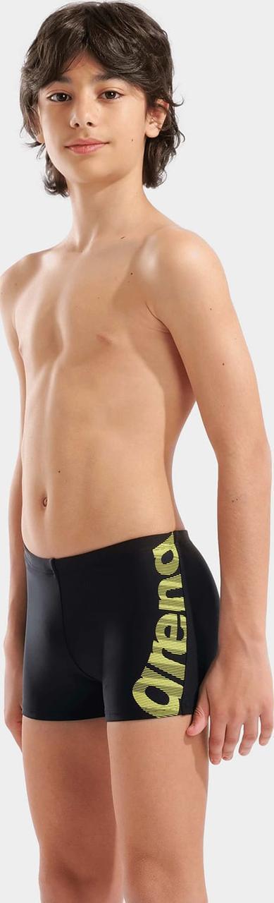 Плавки-боксери для хлопчиків Arena GRAPHIC SWIM SHORT 116 см Чорний/Жовтий (010409-503 116)