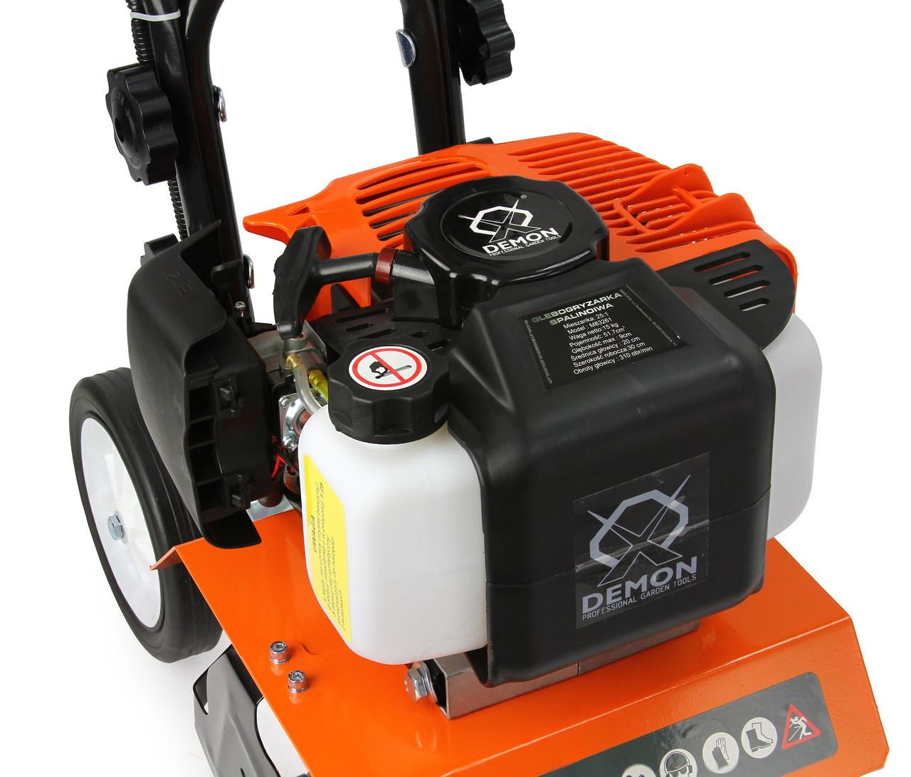 Культиватор садовий бензиновий Demon M83261 7500 об/мин 1,4 кВт 51,7 см³ - фото 6