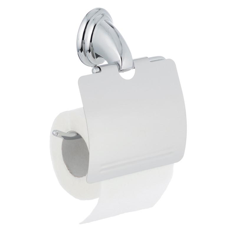 Держатель для туалетной бумаги Zerix LR1503 с крышкой (LL1493)