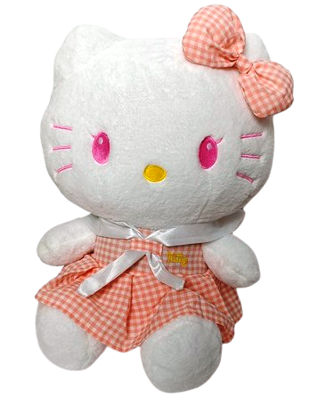 Мягкая игрушка плюшевая Masyasha Hello Kitty НK65-02 65 см Бело-розовый (14519858) - фото 1