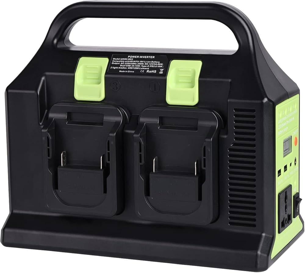 Инвертор питания с выходом 220 В для аккумуляторов Makita LXT 300 Вт/USB/Type-C/12 В/LED/1,6 кг (21530943) - фото 5 Инвертор питания с выходом 220 В для аккумуляторов Makita LXT 300 Вт/USB/Type-C/12 В/LED/1,6 кг (21530943) - фото 5