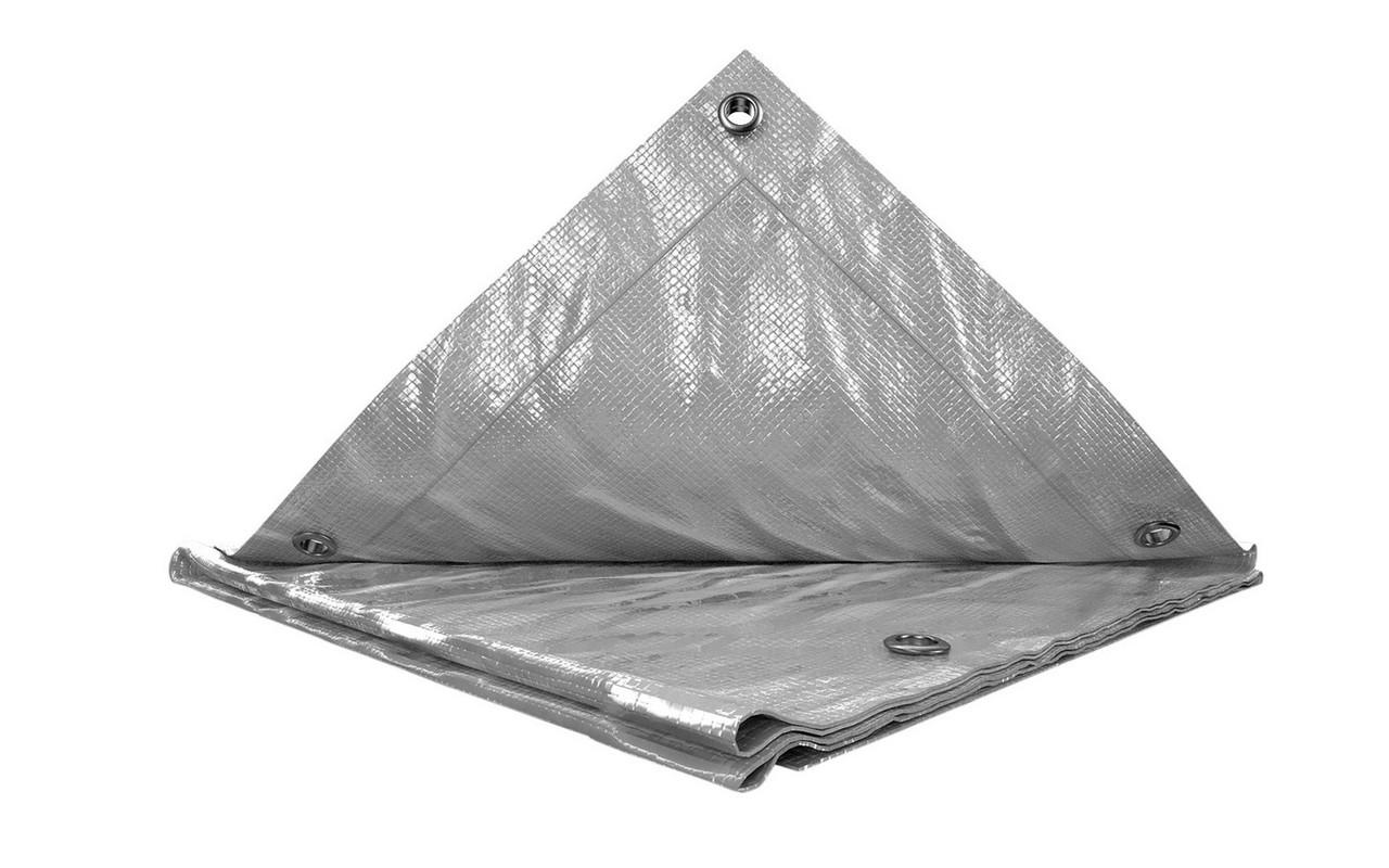 Тент 4х8 м 110 г/м2 Серебряный (7974081) - фото 3