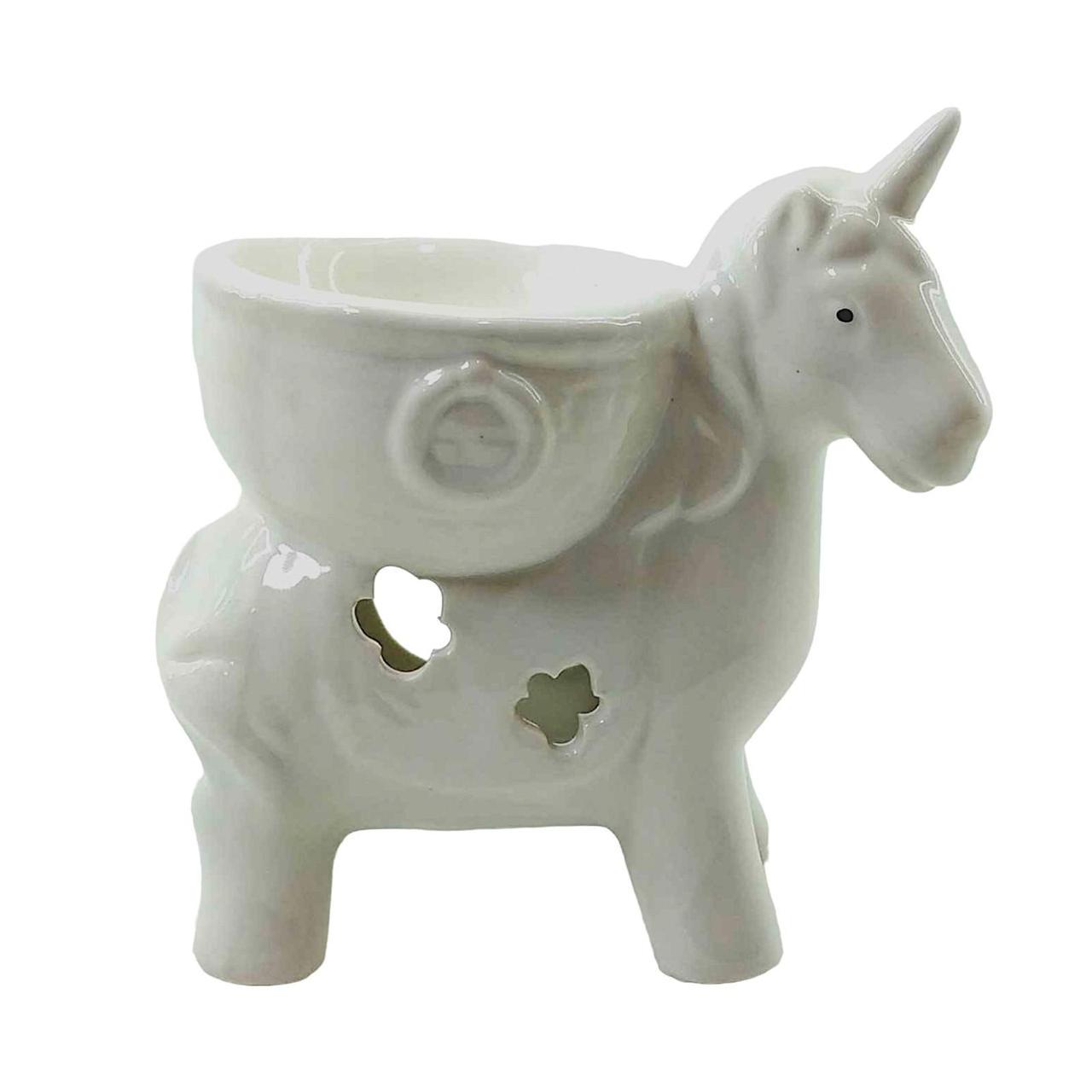 Аромалампа Единорог 11х11х7 см Білий (07-32875)