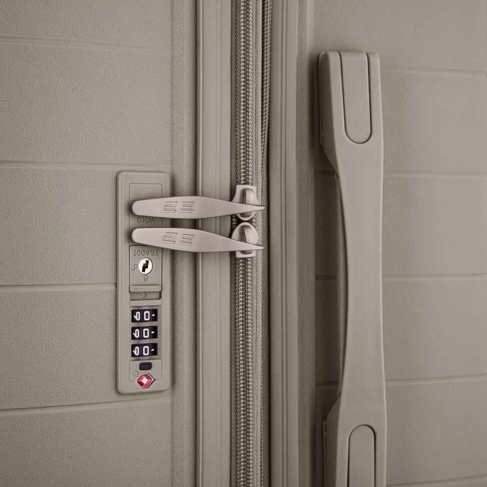 Набір валіз дорожніх 2E Aero поліпропілен замок TSA з 4 колесами S/M/L Серо-коричневый (2E-SPP-AERO-SET3-TP) - фото 7 Набір валіз дорожніх 2E Aero поліпропілен замок TSA з 4 колесами S/M/L Серо-коричневый (2E-SPP-AERO-SET3-TP) - фото 7