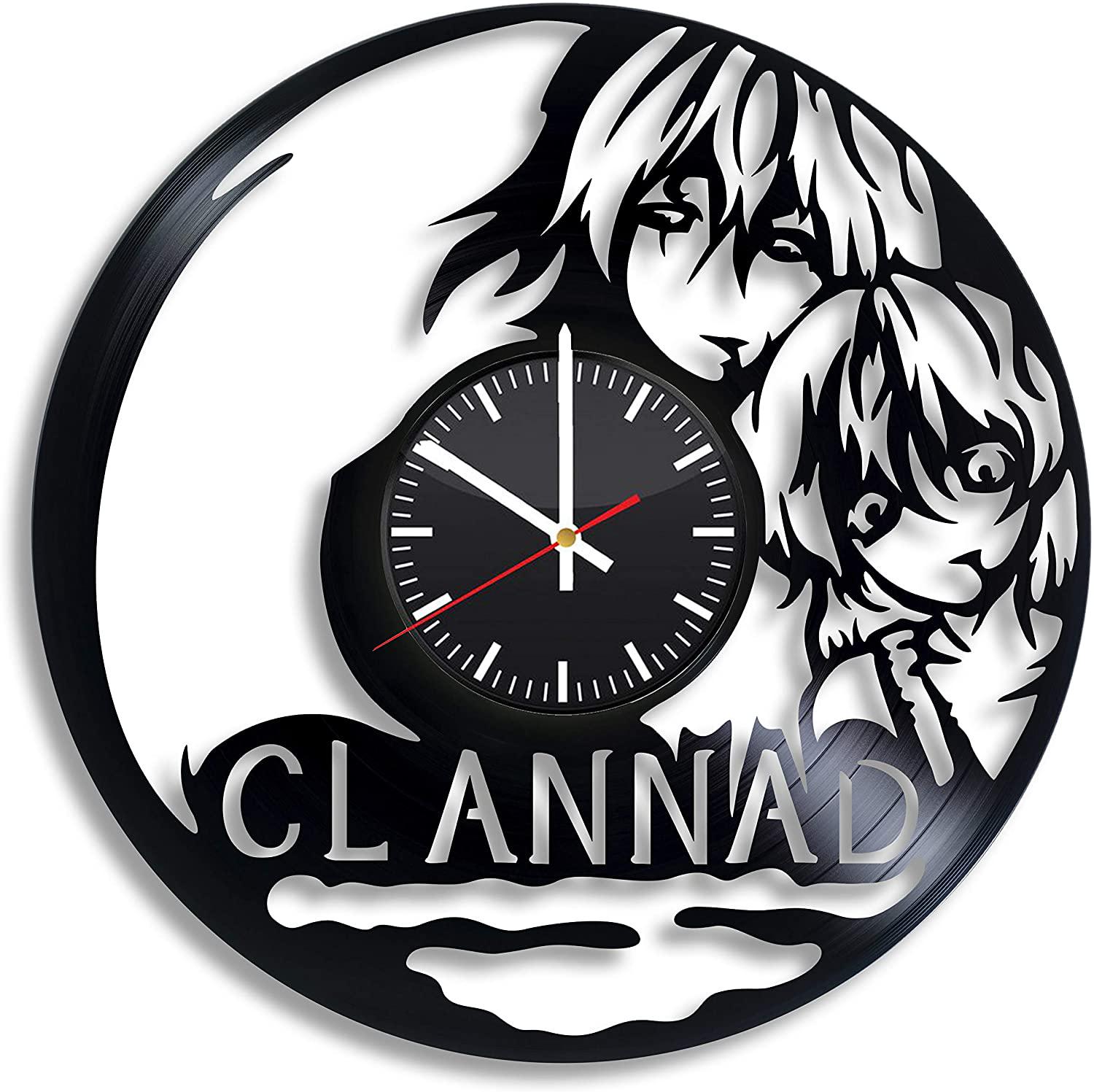Часы настенные Clannad 2450 из виниловой пластинки