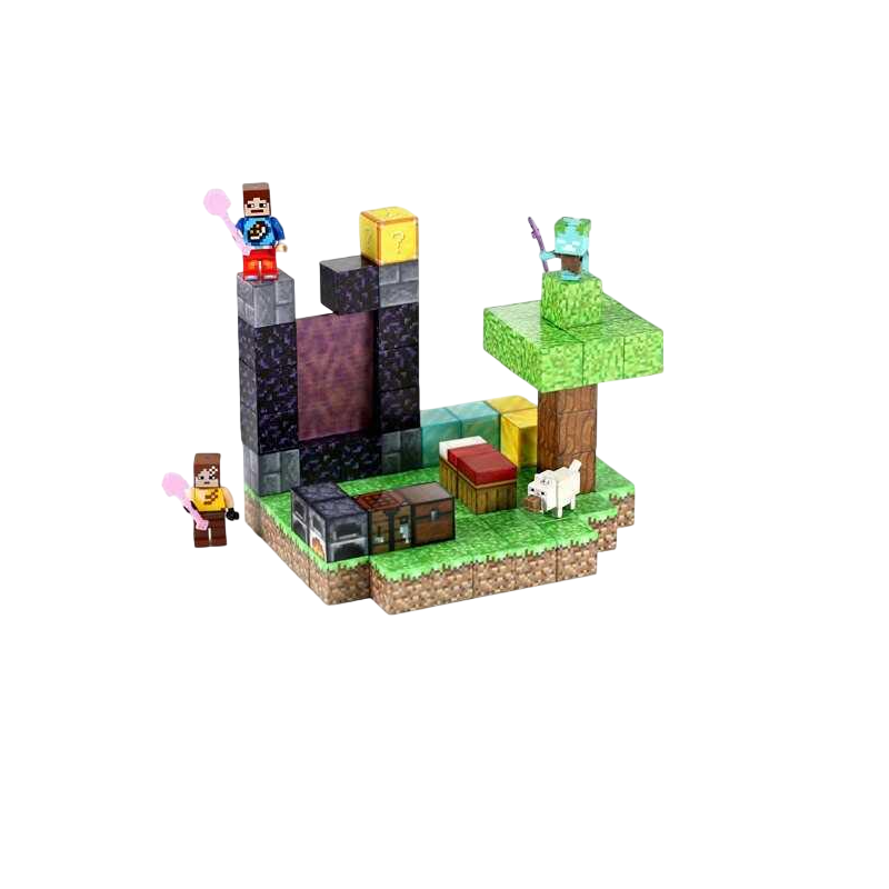 Конструктор магнітний Minecraft LZCK044 18x14x5 см 95 деталей (MTT-198607)