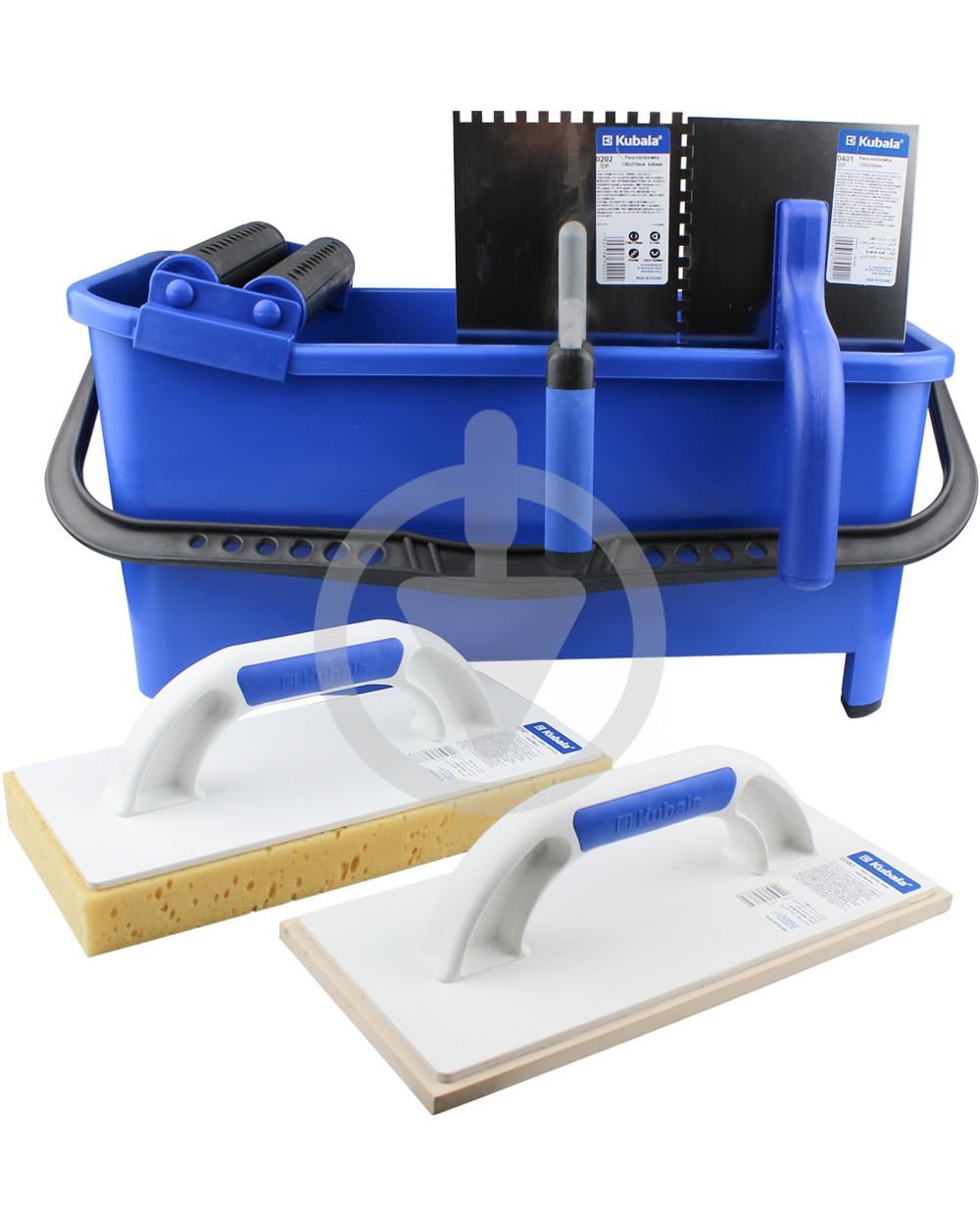 Відро плиточника Kubala 9903K для обробки комплект №1 пластмасове 20 л (13474589)