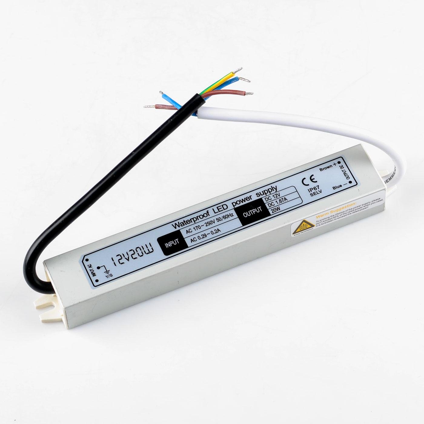 Блок питания VENOM Standart герметичный 12 V 20 Вт (10)