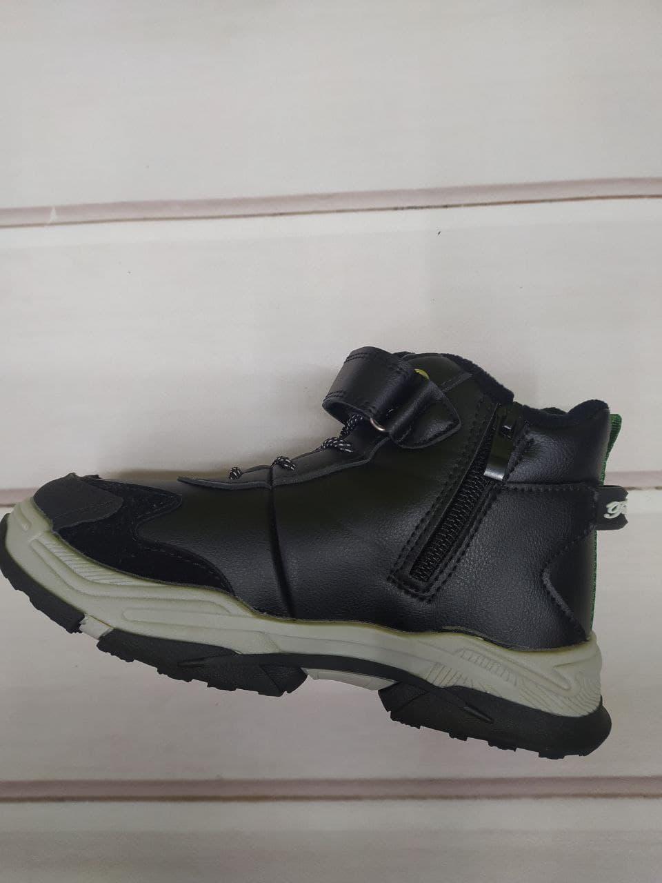 Ботинки детские BBT.kids демисезонные для мальчика р. 32 Черный (013076/32) - фото 2 Ботинки детские BBT.kids демисезонные для мальчика р. 32 Черный (013076/32) - фото 2