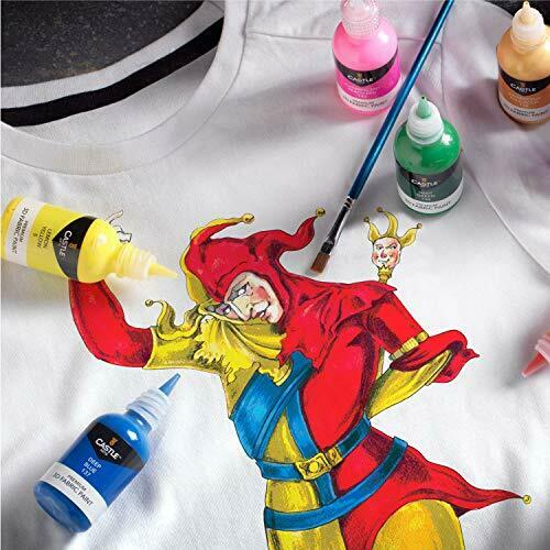 Стійка фарба для розпису по тканині CASTLE 3D Fabric Paint по 29 мл 24 шт. (1528) - фото 6 Стійка фарба для розпису по тканині CASTLE 3D Fabric Paint по 29 мл 24 шт. (1528) - фото 6