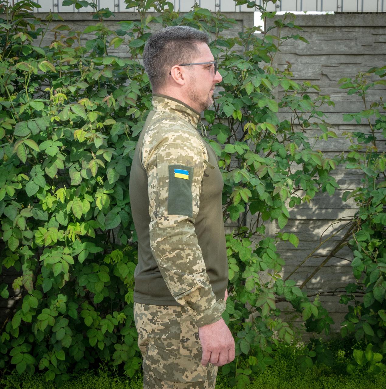 Убакс военный КІРАСА ММ14 из рипстопа и кул-макса р. 46 Пиксель - фото 7