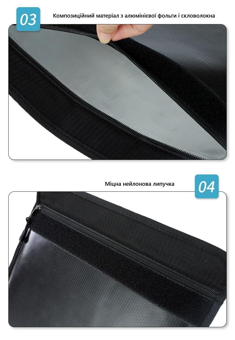 Папка для документов огнестойкая до 1200 С 38х28 см - фото 10 Папка для документов огнестойкая до 1200 С 38х28 см - фото 10