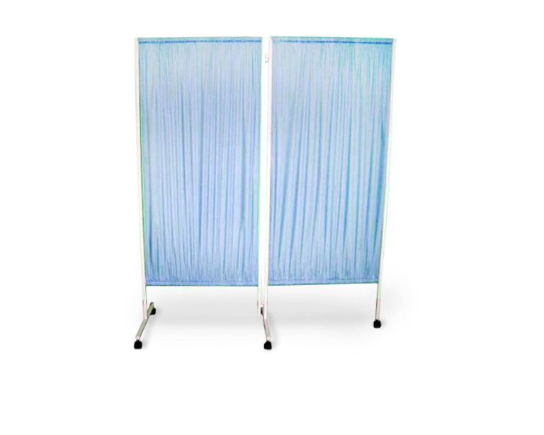 Ширма ШМ-2 медицинская палатная ОМЕГА двухсекционная