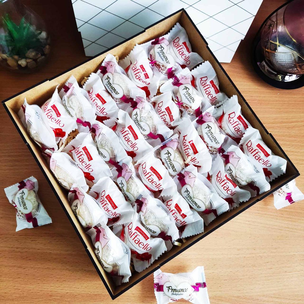 Бокс с конфетами для девушки на день рождения/новый год/рождество/день влюбленных/8 марта/праздник (ar290) - фото 2 Бокс с конфетами для девушки на день рождения/новый год/рождество/день влюбленных/8 марта/праздник (ar290) - фото 2