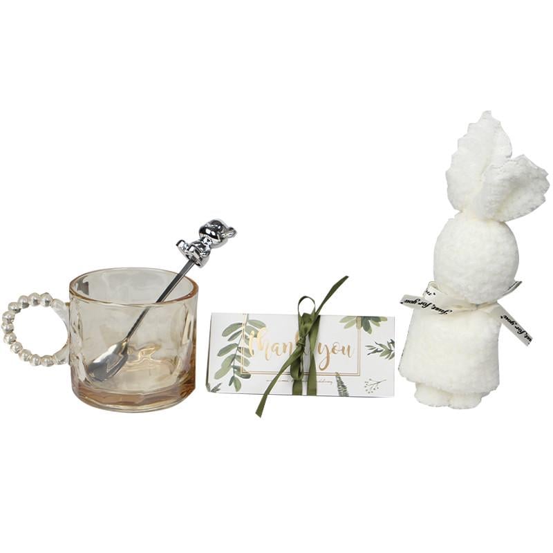 Сувенирный подарочный набор чайный Lesko C2024 Transparent чашка полотенце/ложка/чай (24366828) Сувенирный подарочный набор чайный Lesko C2024 Transparent чашка полотенце/ложка/чай (24366828)