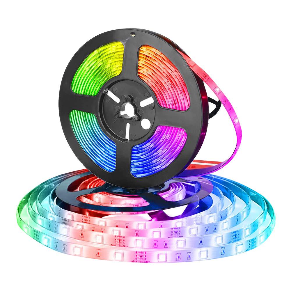 Светодиодная лента LED на USB с управлением через смартфон 5 м. Разноцветный