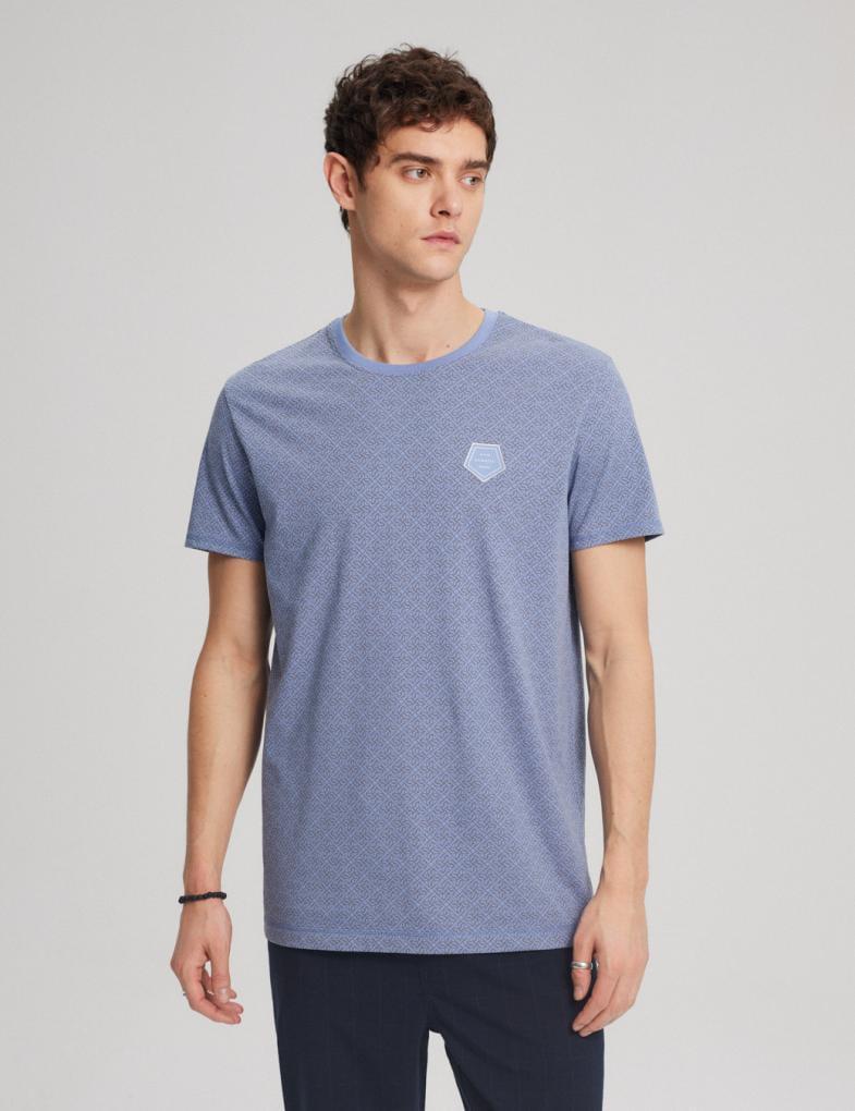 Футболка чоловіча Diverse PRM 0424 PT XL Блакитний (5902598972569)