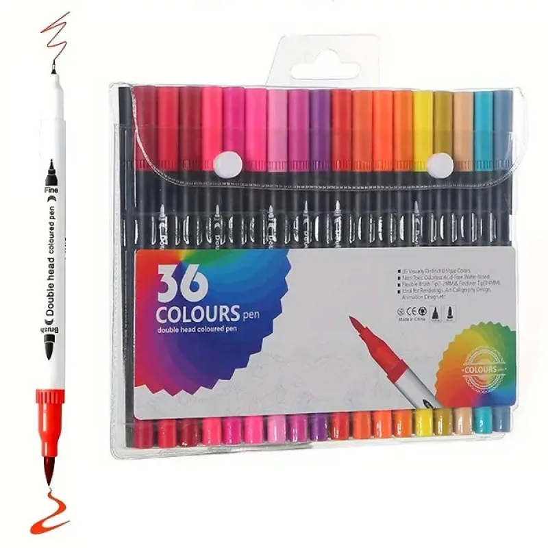 Набор двухсторонних маркеров 36 шт.