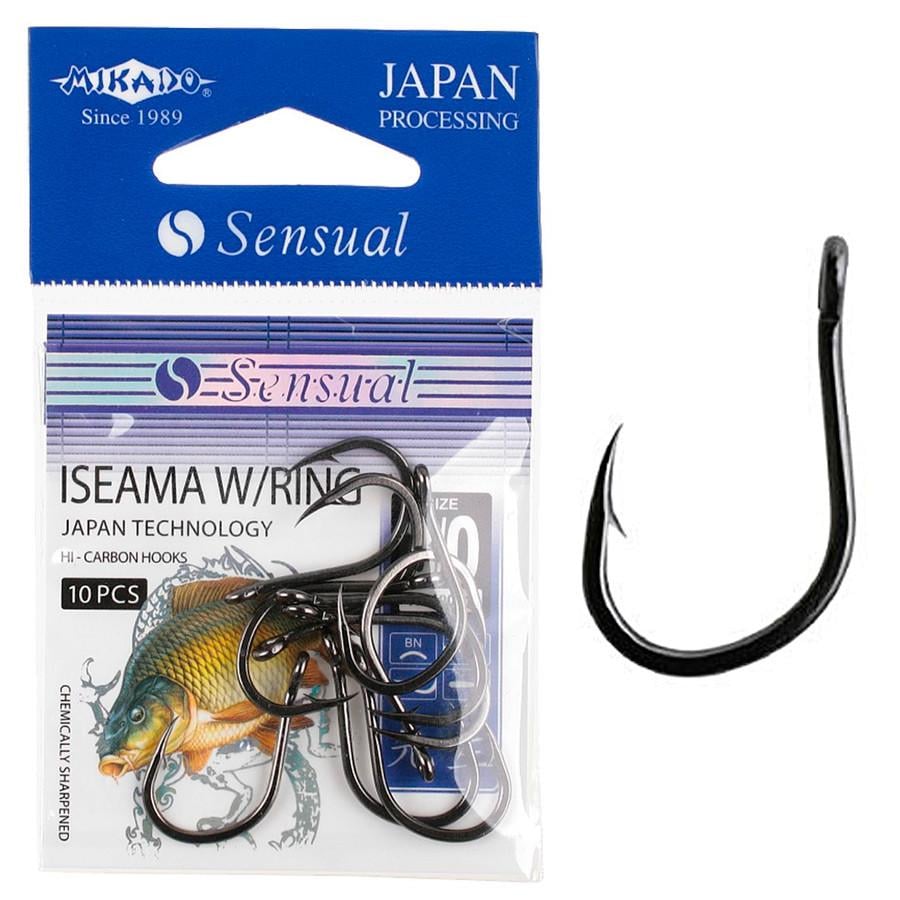 Крючок Mikado Sensual Iseama №8 ушко 10 шт. Black Nickel (2498459483)