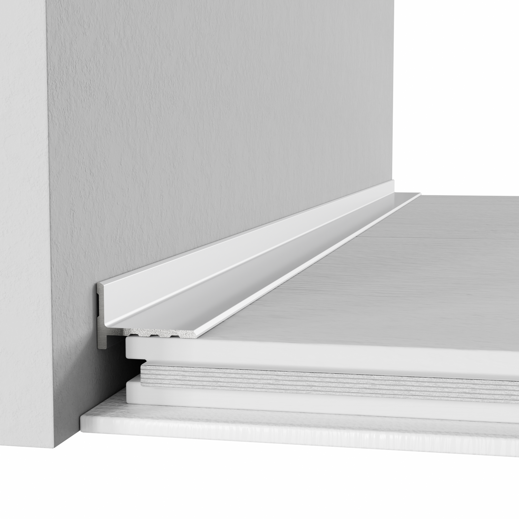 Микроплинтус алюминиевый Thinline MPV-018S 18x2600 мм Серебро (25442718) Микроплинтус алюминиевый Thinline MPV-018S 18x2600 мм Серебро (25442718)