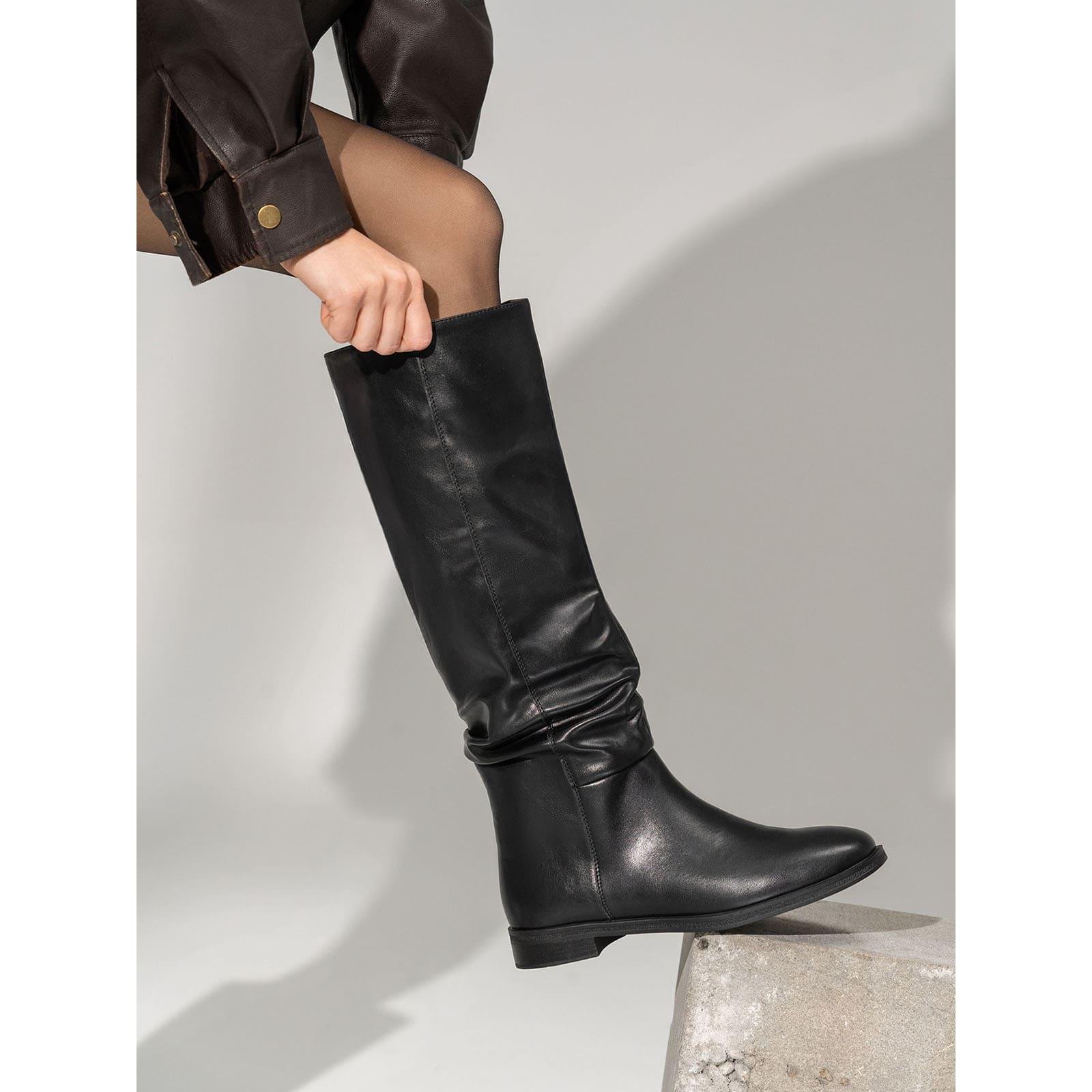 Сапоги женские KEDDO 92612645 р. 38 Черный (9261264538) - фото 6