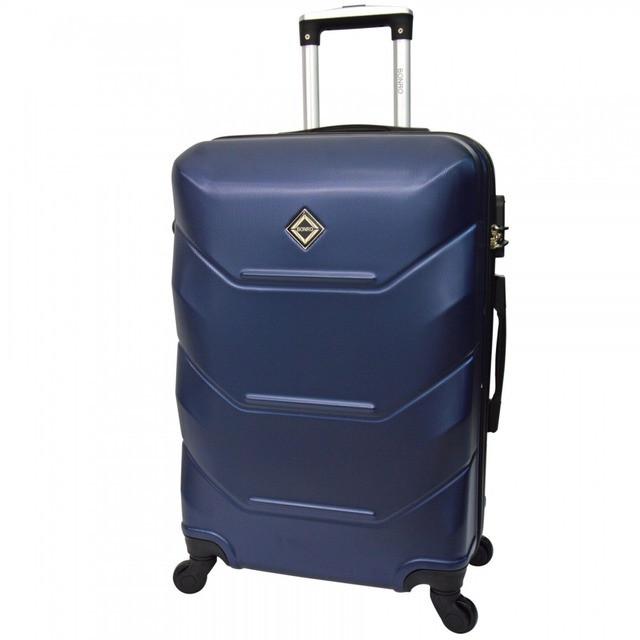 Комплект чемоданов пластиковых Bonro 2019 средний и большой 2 шт. Темно-синий (2670149106) - фото 3 Комплект чемоданов пластиковых Bonro 2019 средний и большой 2 шт. Темно-синий (2670149106) - фото 3