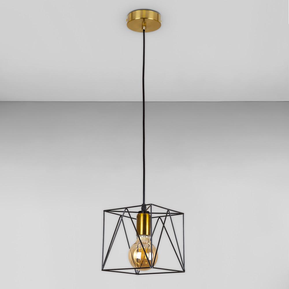 Люстра подвесная Light House LS-17182F-1 BRZ/BK Бронзовый/Черный