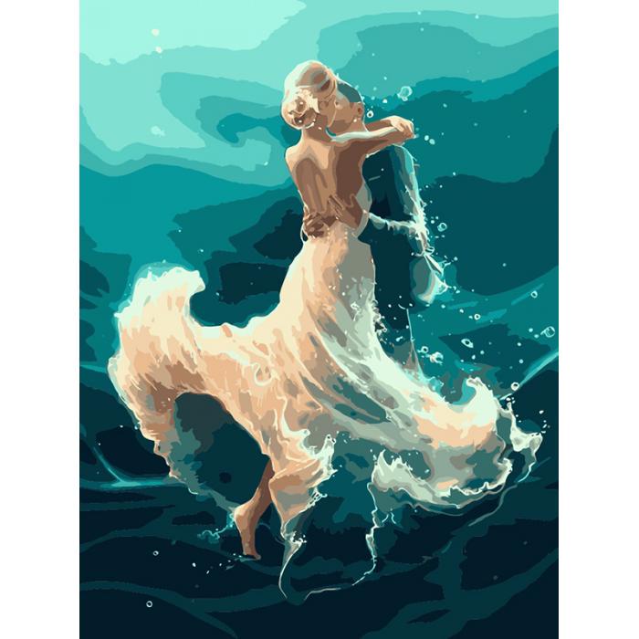 Картина по номерам Идейка На волне танца 40x50 см (skl-КНО4566)