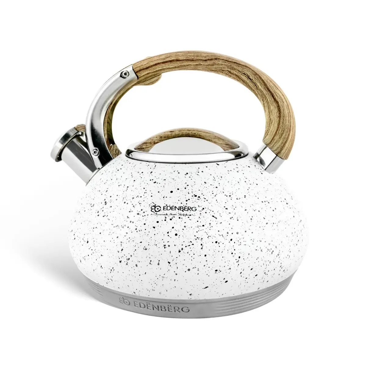 Чайник со свистком Edenberg EB-8811-White 3 л Белый (8-6-4491059)