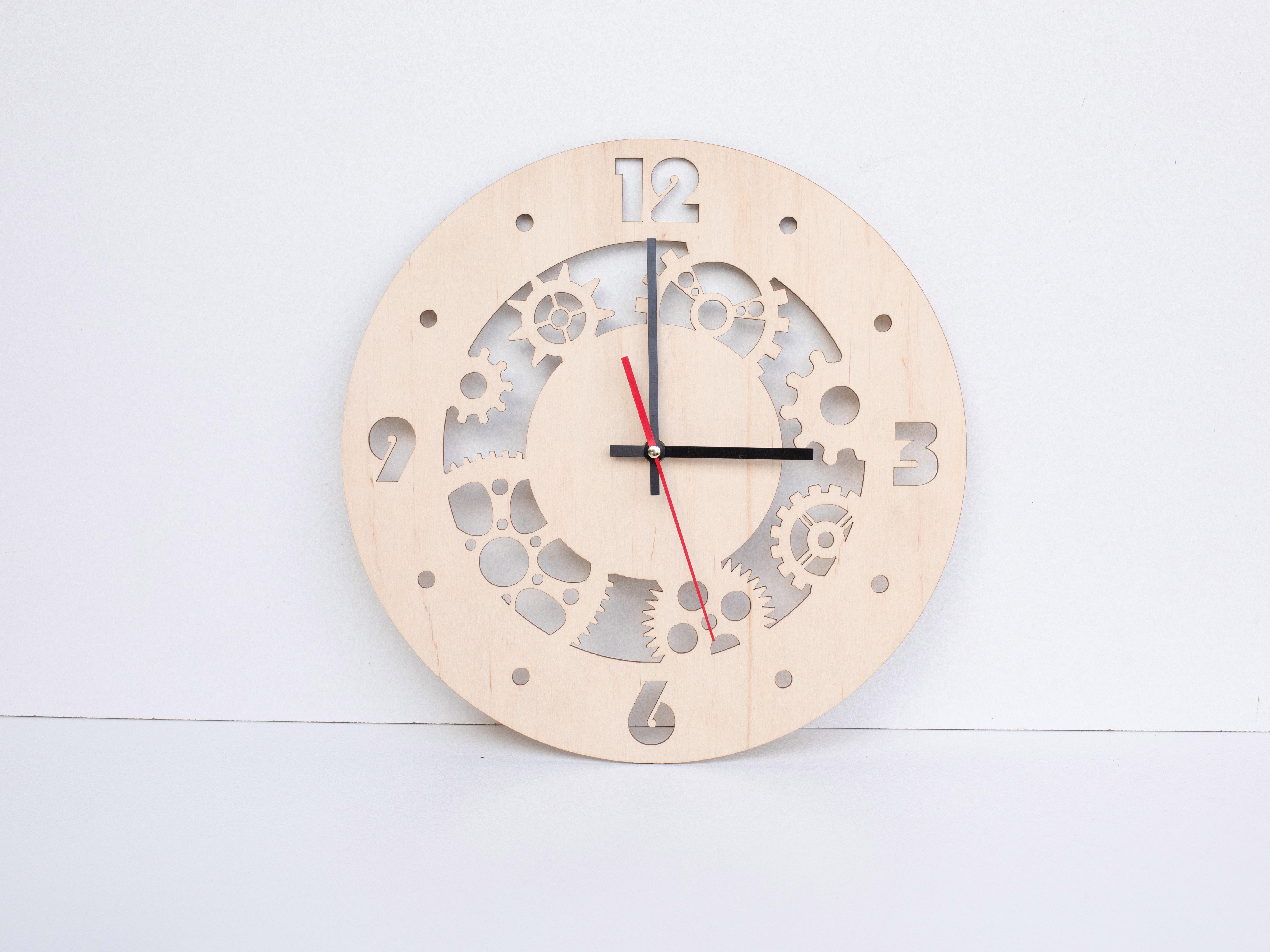 Часы настенные LASERBOX Вечный механизм 300 мм (ЧН-11)