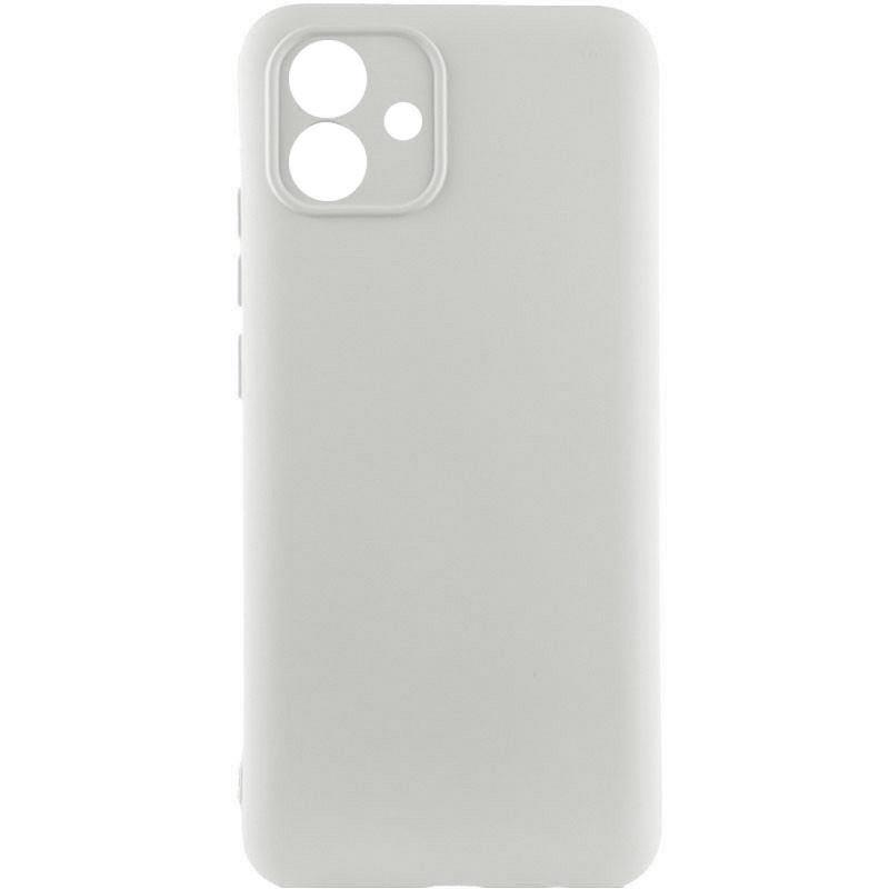 Противоударный Чехол Silicone Cover Lakshmi Full Camera (A) для Samsung Galaxy A05 Песочный / Sand