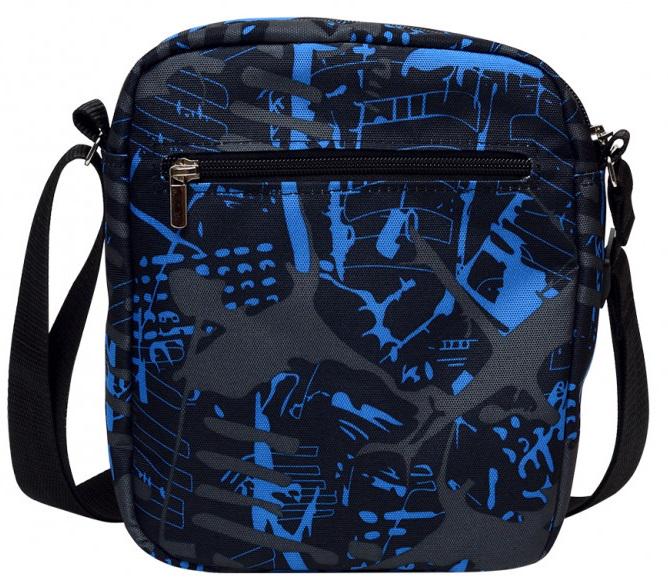 Сумка через плечо мессенджер Sambag SQN Темно-синий принт электро (70220052) - фото 3 Сумка через плечо мессенджер Sambag SQN Темно-синий принт электро (70220052) - фото 3