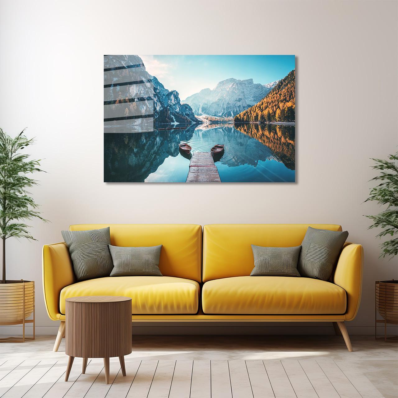 Картина на стекле NovellaPrint Тишина гор 75х50 см (362.2)