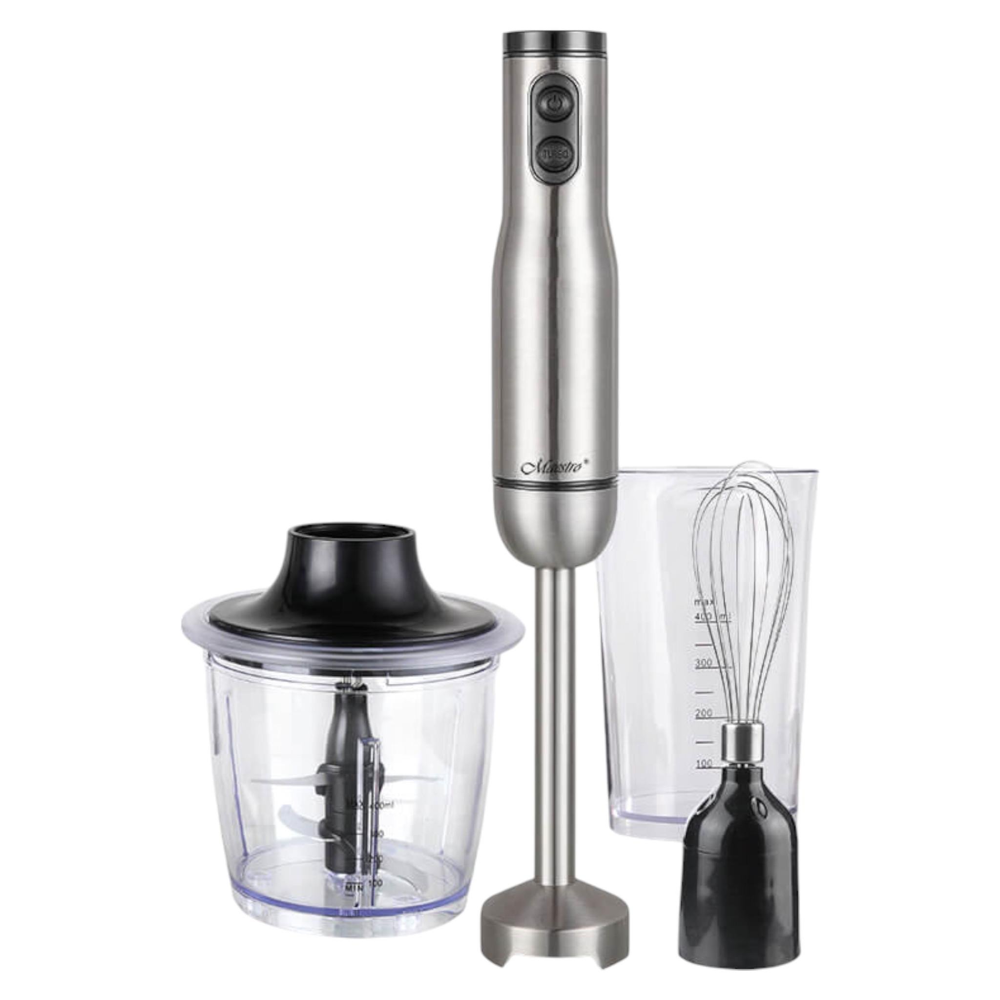 Блендер багатофункціональний Maestro MR-569 3в1 1000 Вт Silver (B_MR-569/Silver)