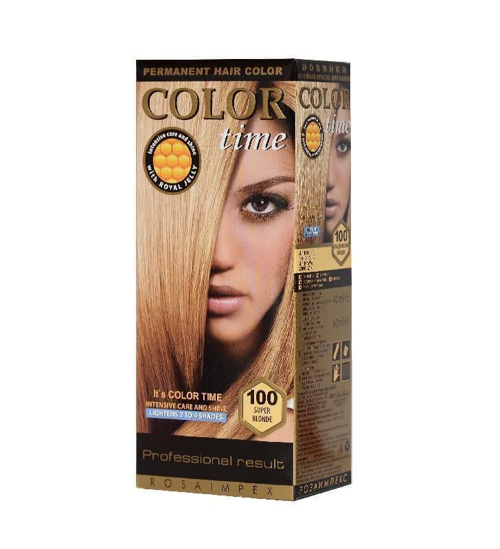 Краска для волос Color Time 100 Скандинавский блонд