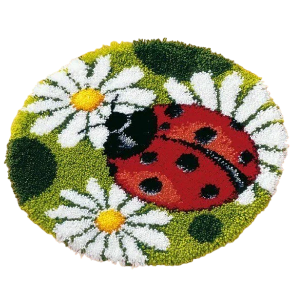 Набор для изготовления ковра Божья коровка (C00685-1)