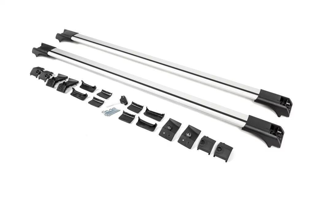 Багажник на обычные рейлинги без ключа Erkul Flybar V1 для Honda Passport 2018-2025 гг. алюминий/пластик до 110 см 2 шт. Серый (158478)