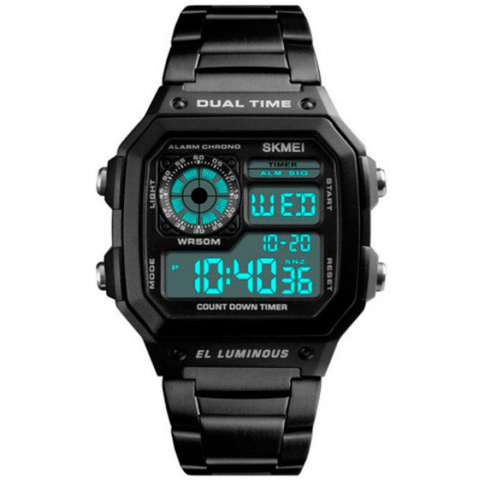 Наручные часы мужские Skmei Ripple Black (1335B)