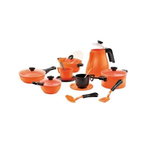 Набор игрушечной посуды UNIKA Cooking Set 23 пр. Оранжевый (71481)