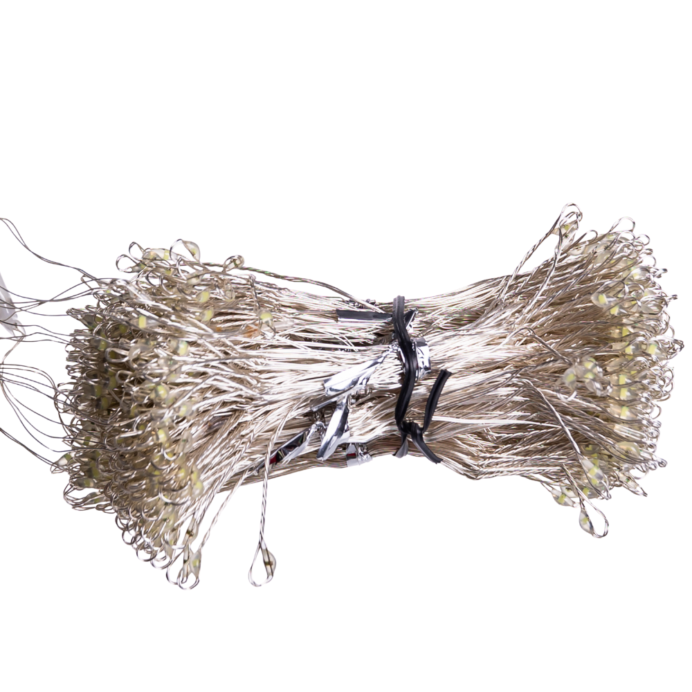 Гірлянда новорічна D600LED3MW Роса 3х3 м 600 LED Білий світло (30123464) - фото 3 Гірлянда новорічна D600LED3MW Роса 3х3 м 600 LED Білий світло (30123464) - фото 3