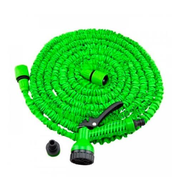 Шланг-гармошка Magic House с распылителем и 7 режимами полива 30 м. Зеленый Шланг-гармошка Magic House с распылителем и 7 режимами полива 30 м. Зеленый