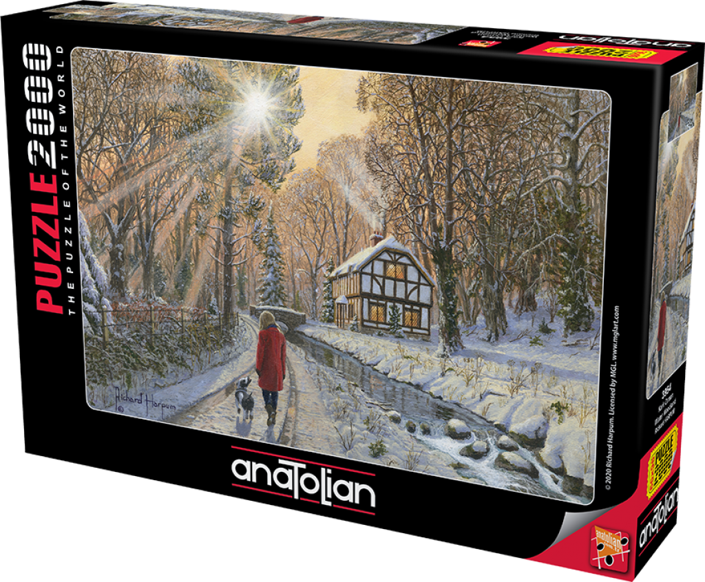 Пазлы Зимняя сказка на 2000 деталей Пазлы Зимняя сказка на 2000 деталей