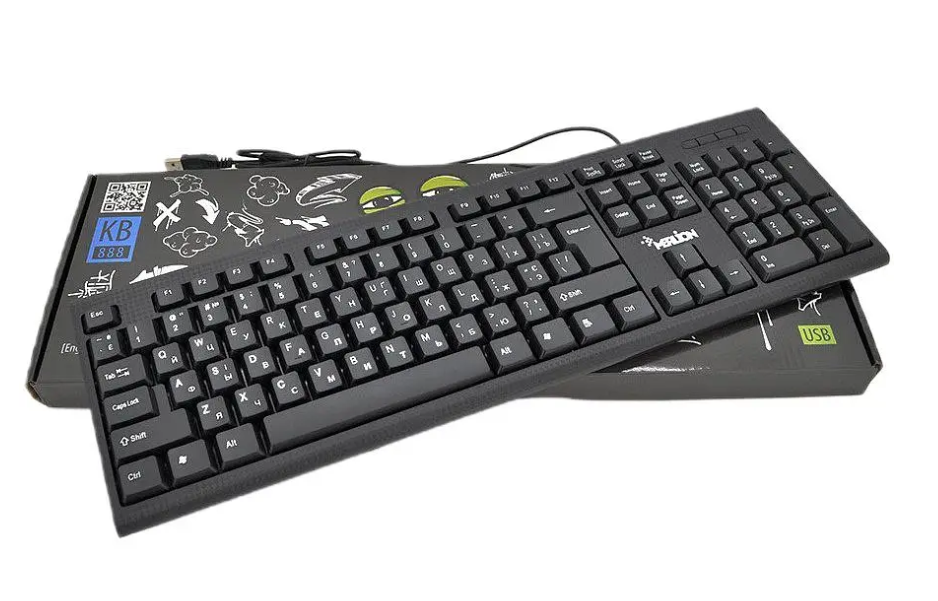 Клавиатура проводная Merlion KB-888 USB Black
