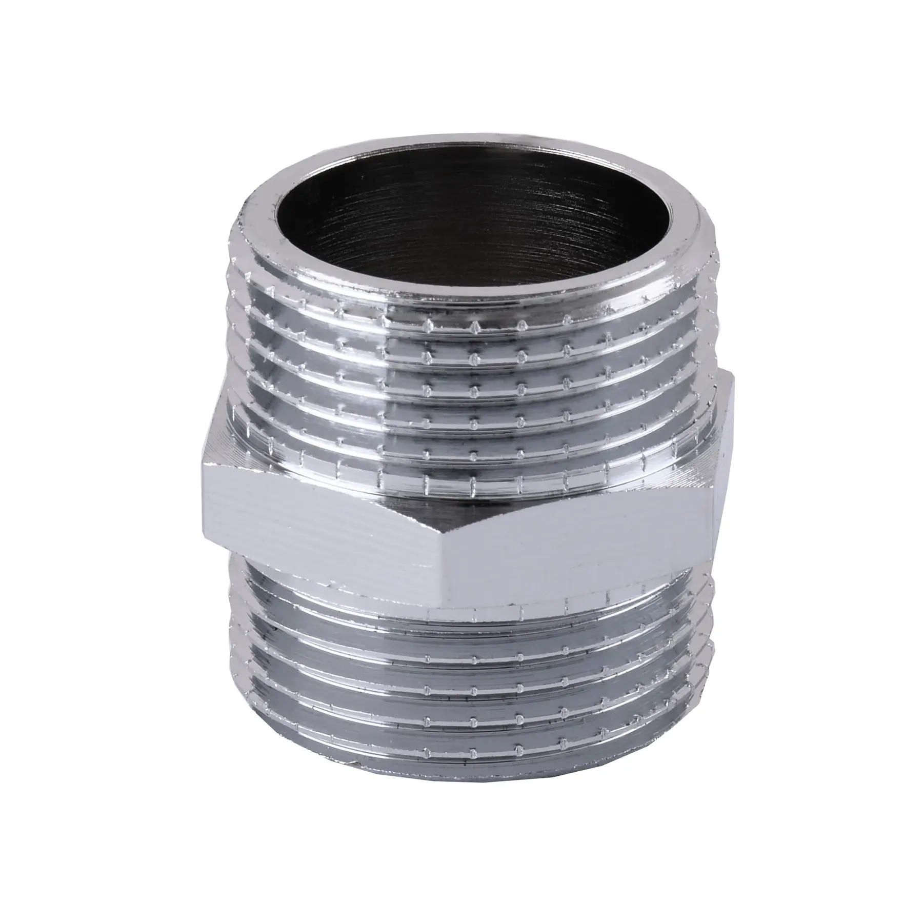 Ниппель Solomon 3/4" ЗЗ Хром (8205) - фото 2 Ниппель Solomon 3/4" ЗЗ Хром (8205) - фото 2