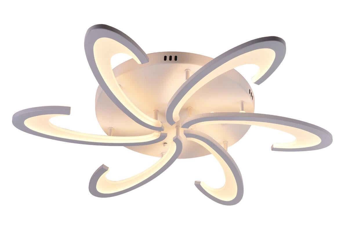 Люстра потолочная светодиодная Light House SRS-19658/5 WT 76W Белый