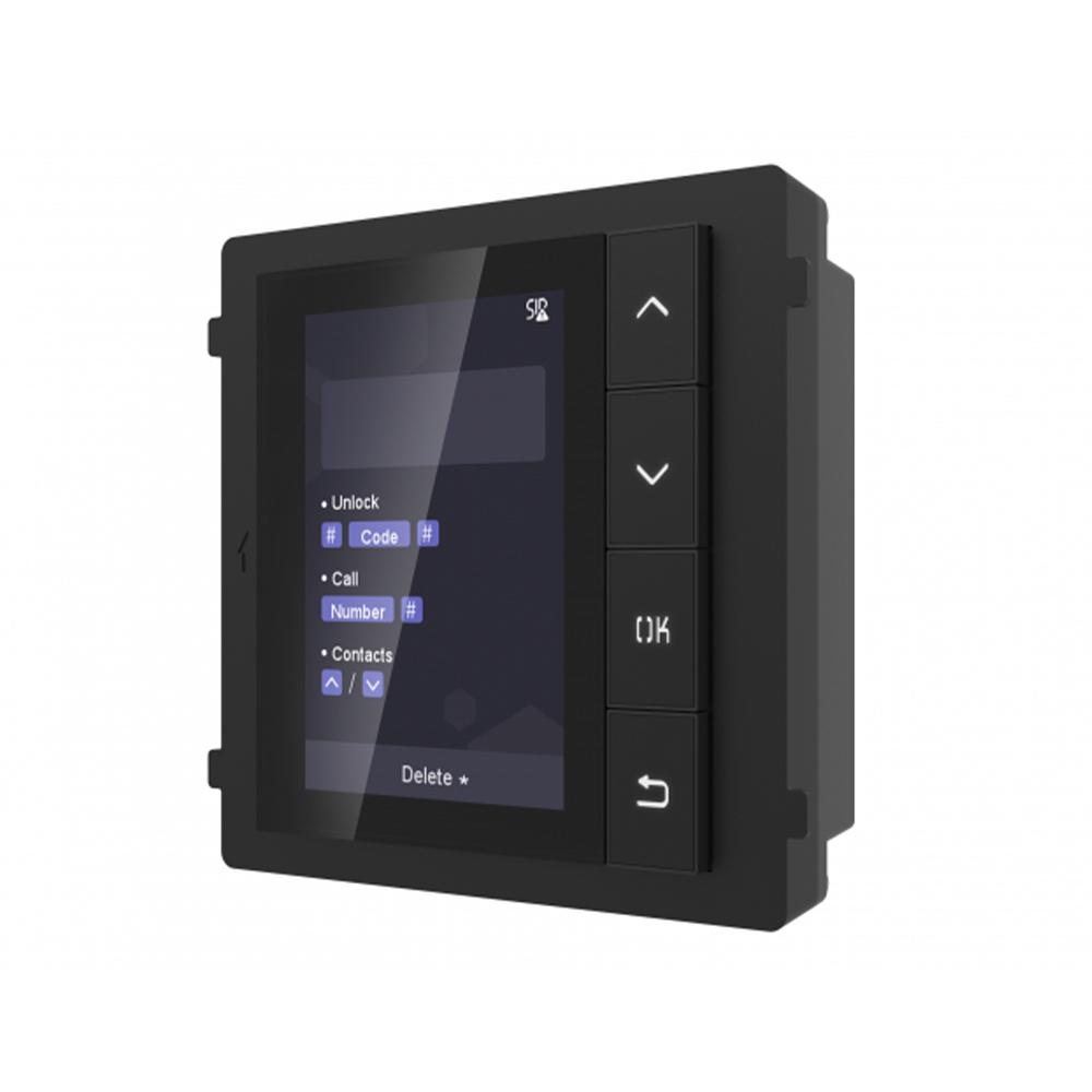 Модуль с монитором видеодомофона Hikvision DS-KD-DIS - фото 3