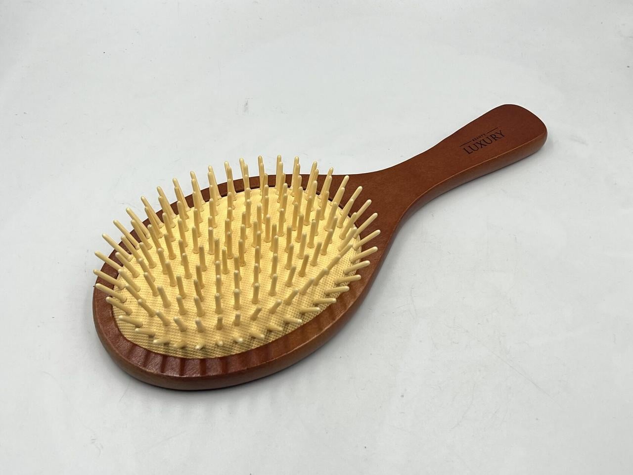 Щетка массажная для волос деревянная Beauty Luxury HB-03-23