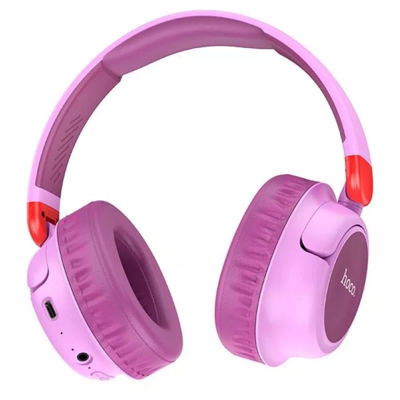 Наушники накладные беспроводные Hoco W43 Adventure Purple Hoco W43 Adventure Purple (00000067592_3) Наушники накладные беспроводные Hoco W43 Adventure Purple Hoco W43 Adventure Purple (00000067592_3)