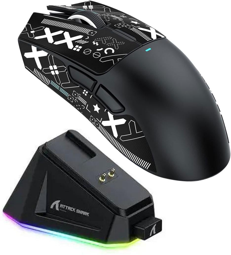 Мишка бездротова attack shark X11 Black (2357667006)